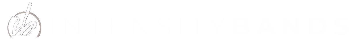 Logo for Intensity Entertainment and Intensity Bands, entertainment company providing bands for weddings and corporate events, based in Dallas but available anywhere on the globe